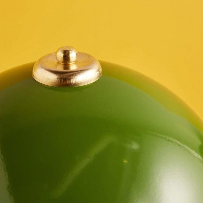 Opviq Lámpara de Mesa de Metal Verde AYD-3444